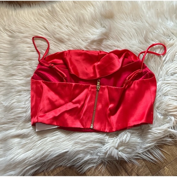 NOOKIE Dream Draped Crop In Fire - Picture 3 of 4